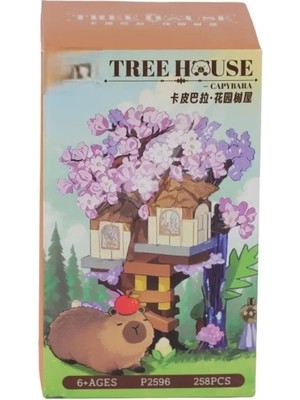 isiltikidsmoda P2596 Ağaçev 258 Parça Block Oyuncak