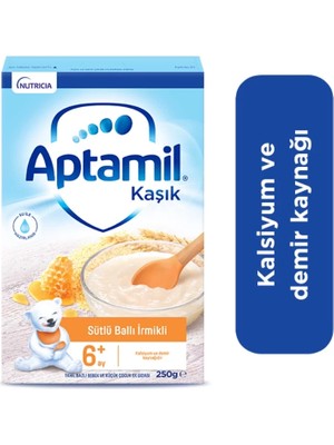 isiltikidsmoda Kaşık Sütlü Ballı Irmikli Kaşık Maması 250 gr