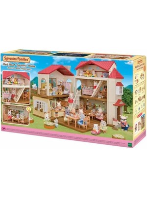 isiltikidsmoda 5708 Sylvanian Families Işıklı Şehir Evi ( Gizli Oyun Odalı) +3 Yaş