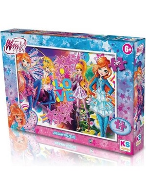 isiltikidsmoda 200 Parça Winx Club Puzzle