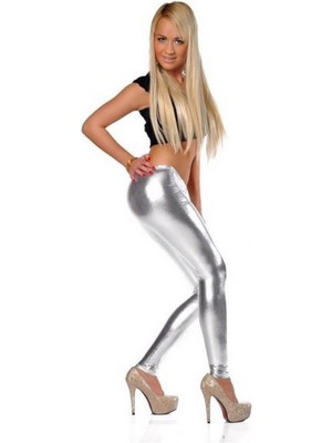 Byb Moda Tasarım Giyim B100919 Parlak Tayt Beruflic