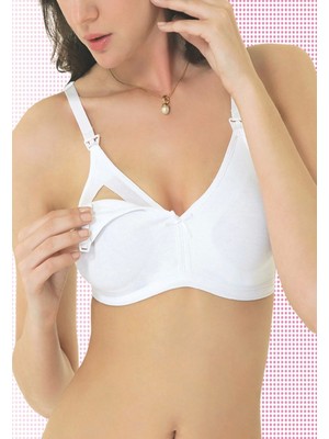 Byb Moda Tasarım Giyim Imer 2236 Modal Kumaş Emzi̇rme Sütyeni̇ Beruflic