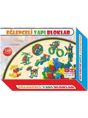 isiltikidsmoda TK-EYM128 Eğlenceli Yapı Blokları-Zkc