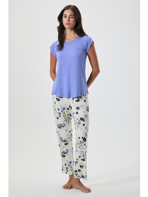 Catherine's Çiçek Desenli Pijama Takımı
