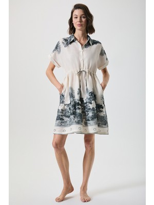 Penye Mood Ayarlanabilir Belli Kısa Elbise