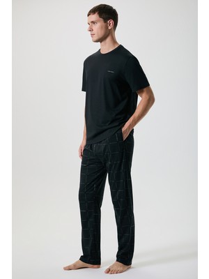 First Touch Pamuk Modal Rahat Kesim Pijama Takımı