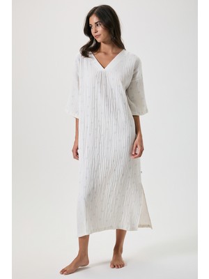 Penye Mood %100 Pamuk Müslin Elbise