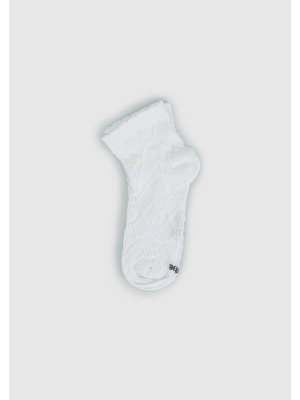 Beyaz  Provoq PP02 Desenli Beyaz