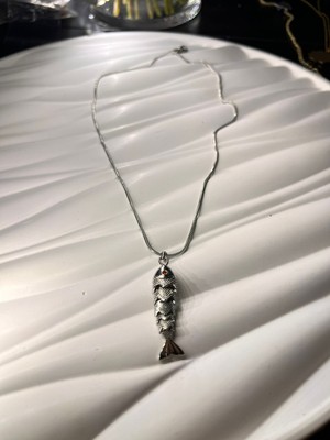 Ares 01 Store 💗balık Figürlü Minimal Zarif Kolye💗