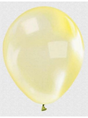 Hayaller Dükkanı Balon Ekstra Şeffaf Sarı 100 Adet