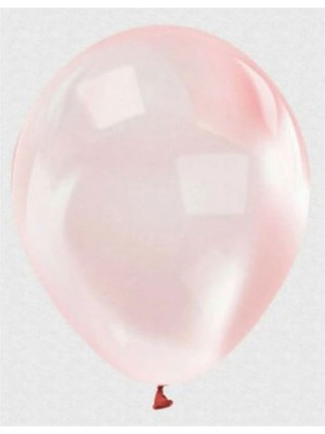 Hayaller Dükkanı Balon Ekstra Şeffaf Kırmızı 100 Adet