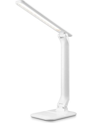 Skygo Ramia Premium | USB Şarjlı Masa Lambası - Beyaz Q808 | TG-HB-2026
