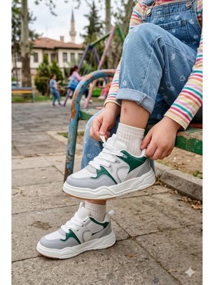 Fort Jacop Cool Anatomik Rahat Hafif Sneaker Kız Çocuk Ayakkabı