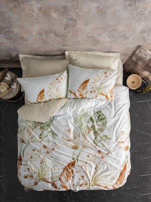 Çift Kişilik Saten Nev Takımı Luster Bej