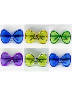 Skygo Ramia Premium | 70LI 80LI Yıllar Nostalji Yeşilçam Retro Parti Gözlükleri 6 Adet | TG-HB-2026