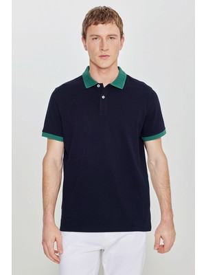 Altınyıldız Classics %100 Pamuk Slim Fit Dar Kesim Polo Yaka Tişört