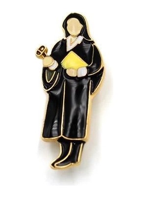 Remstdrk Hakim Broş - Siyah