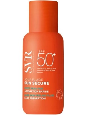 SVR Sun Secure Aqua Fluide SPF50+ Hassas Ciltler İçin 50 ml Krem Hızlı Emilim Özelliği