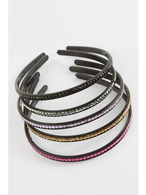 Taşlı Plastik Taç