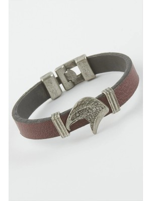 Kartal Suni Deri Bileklik