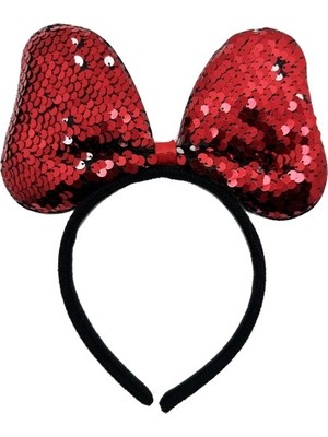 Epilons Renk Değiştiren Pullu Payetli Fiyonk Parti Tacı