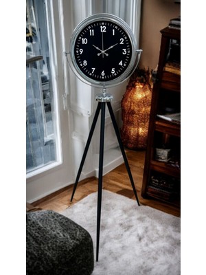 By Nevser Prestige Krom Tripod Ayaklı Saat