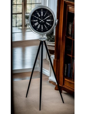 By Nevser Majestic Krom Tripod Ayaklı Saat