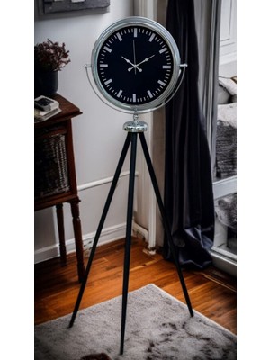 By Nevser Krom Prime Modern Tripod Ayaklı Saat