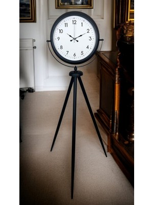 By Nevser Eskitme Tripod Ayaklı Dekoratif Saat