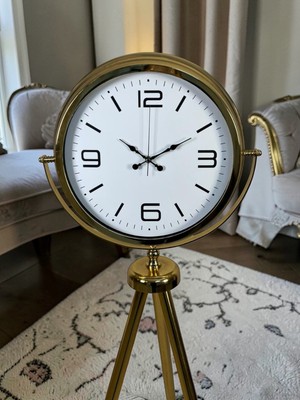 By Nevser Aurora Gold Ayaklı Tripod Saat