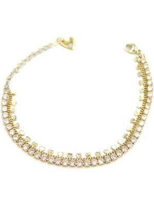 Remstdrk Kalpli Su Yolu Bileklik - Altın