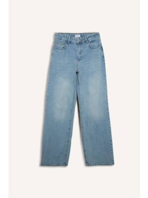 DeFacto Low Rıse Wideleg Düşük Bel Jean Pantolon G2208AX26SP