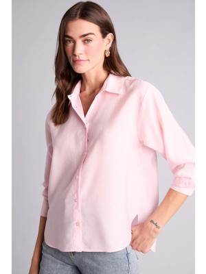 DeFacto Overshırt Fit Modal Gömlek H7396AX26SP