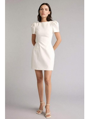 DeFacto Kayık Yaka Kolsuz Mini ELBISE H2740AX26SP