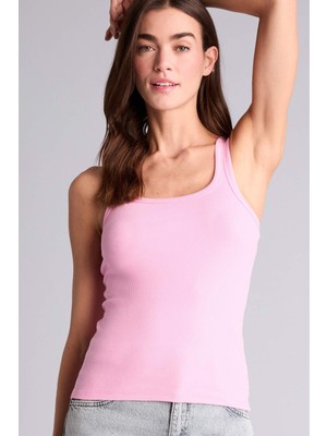DeFacto Slim Fit Basic Fitilli Kaşkorse Atlet E5539AX26SM