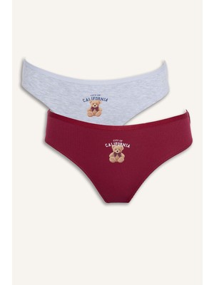 DeFacto Ribana 2'li Brief Külot F6084AX25AU