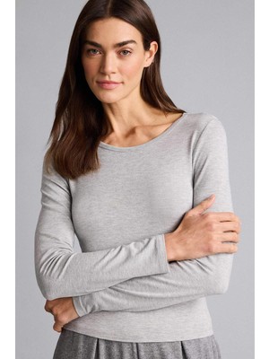 DeFacto Bisiklet Yaka Uzun Kollu Üst G7664AX26SP