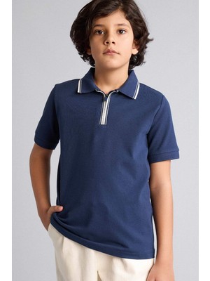 DeFacto Regular Fit Polo Yaka Pike Kısa Kollu Polo Tişört Erkek Çocuk D9253A826SM