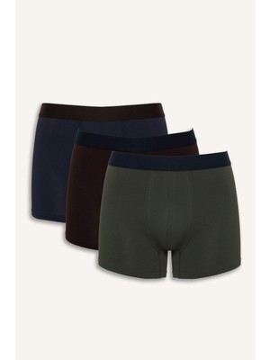 DeFacto Regular Fit 3'lü Boxer H3945AX26SP