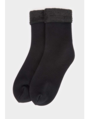 DeFacto Kadın Termal 2'li Termal Kışlık Çorap F8876AXNS