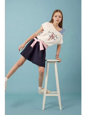 DeFacto Pamuklu Etek Kız Çocuk H4401A826SP