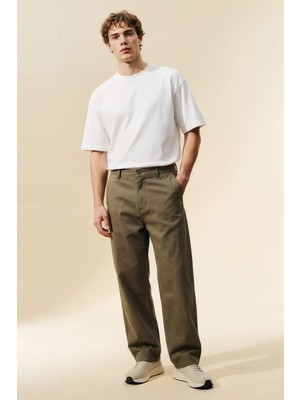 DeFacto Straight Fit Pantolon F9337AX26SP