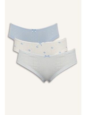 DeFacto 3'lü Slip Külot H0917AX26SM