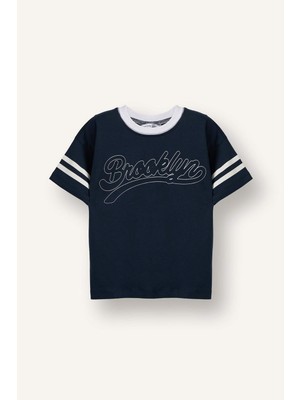 DeFacto Oversize Baskılı Tişört Erkek Bebek H4434A526SM