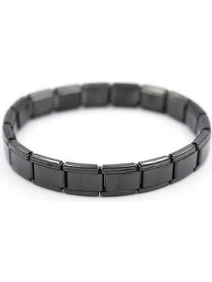 Remstdrk Yazısız Nomi Bilezik - Siyah