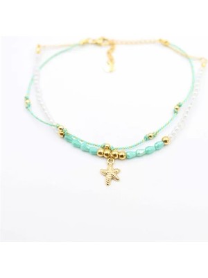 Remstdrk Deniz Yıldızı Halhal - Altın