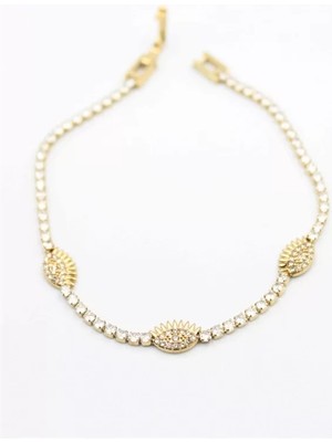 Remstdrk Göz Bileklik - Altın