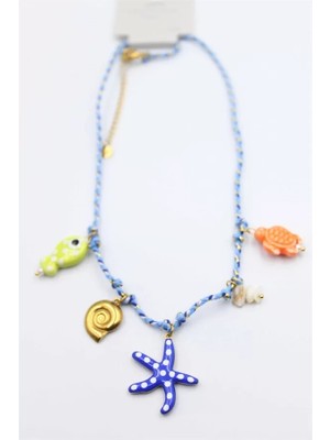Remstdrk Charm Deniz Kolye - Mavi