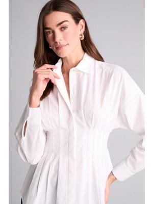 DeFacto Fitted Poplin Gömlek G8610AX26SP