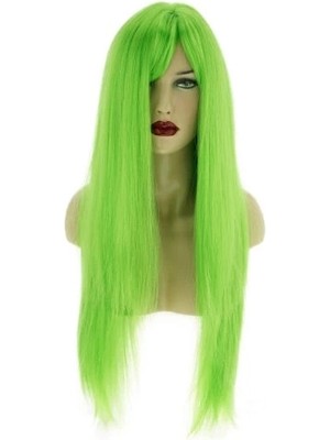 Epilons Yeşil Uzun Peruk Saç